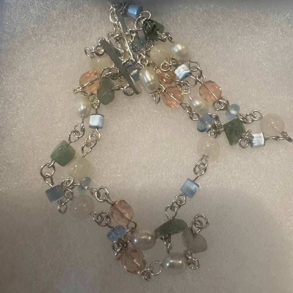 - Gemstone bracelet EUC